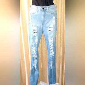 Nice blue jeans almost new size 9 Junior